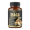 Suplemento de raíz de maca para energía, resistencia y vitalidad diaria: apoyo adaptógeno natural