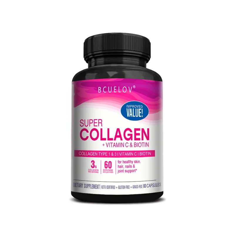 Collagen Supplement with Vitamin C & Biotin  Supports Hair, Skin & Nails