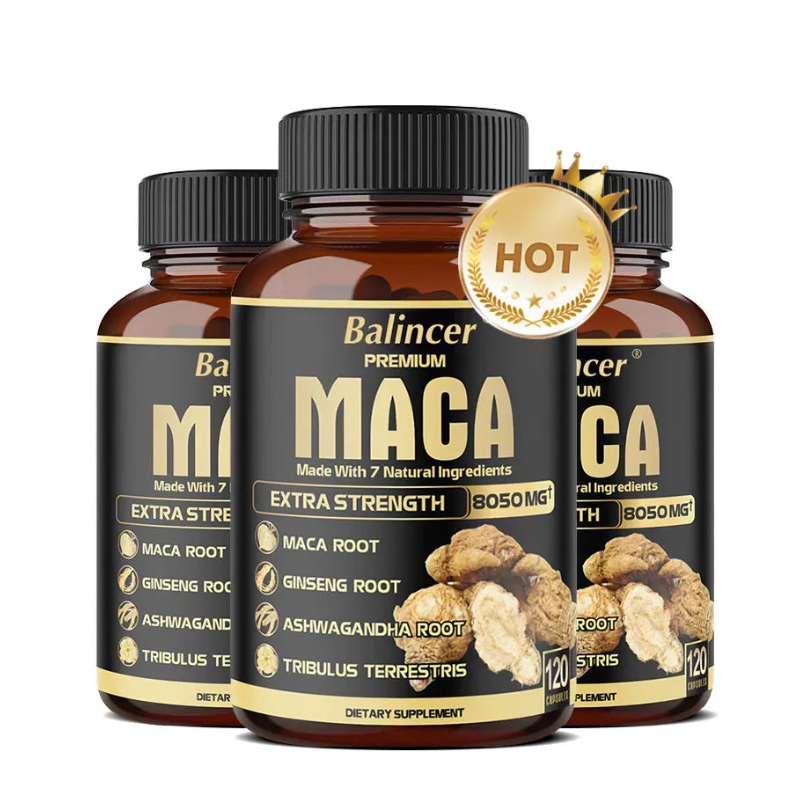 Maca Root Supplement for Energy, Stamina & Daily Vitality – Natural Adaptogen Support