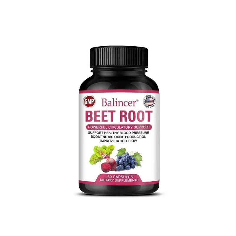 Beet Root Supplement for Circulation Support, Energy & Endurance