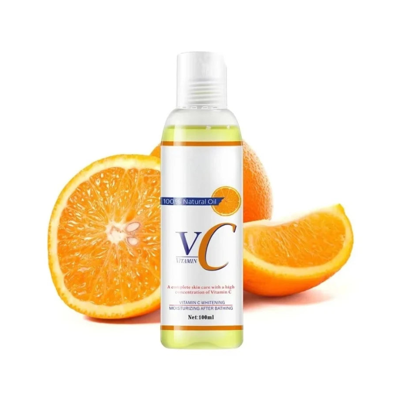 Organic Castor Oil with Vitamin C Natural Care for Skin & Body Wellness