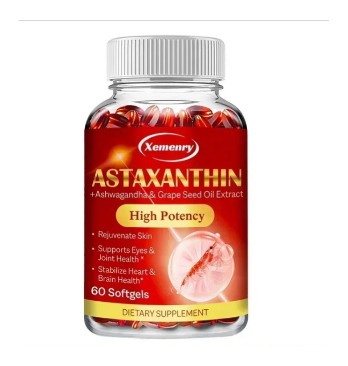 Advanced Antioxidant & Cellular Protection Astaxanthin Softgels